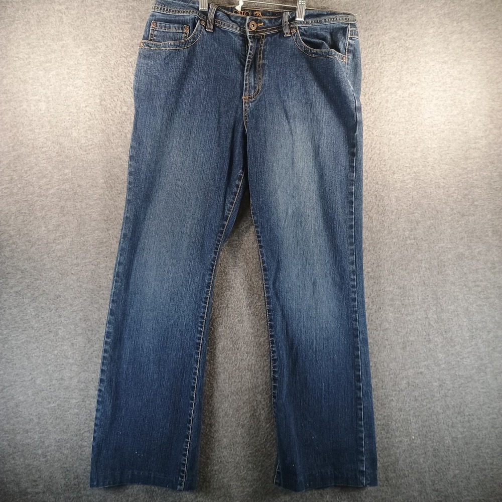 Cato Premium Jeans Women 12‎ Straight Leg Fit Medium Wash
